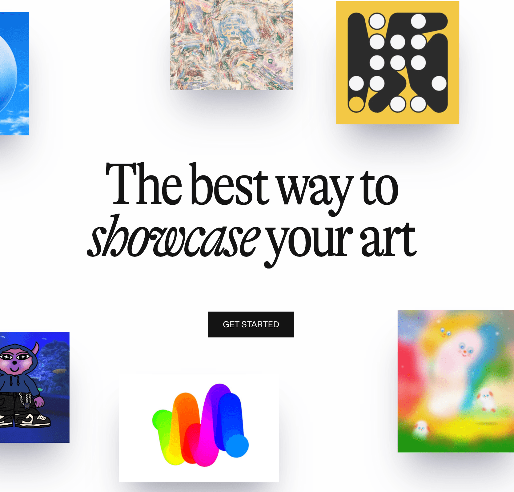 Gallery's art-sharing website
